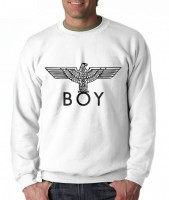 Boy London White Unisex Sweatshirt